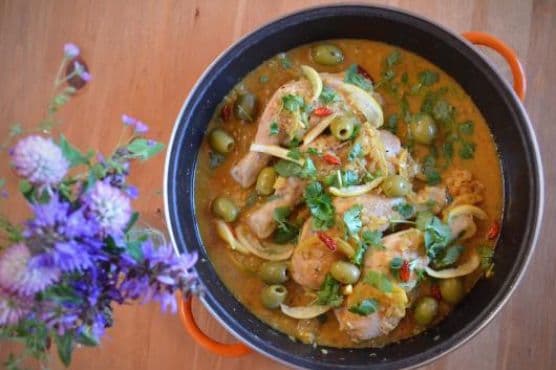 Chicken & Preserved Lemon Tagine