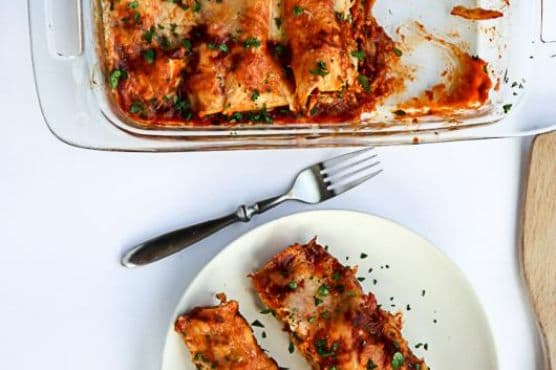 Chipotle Chicken Enchiladas