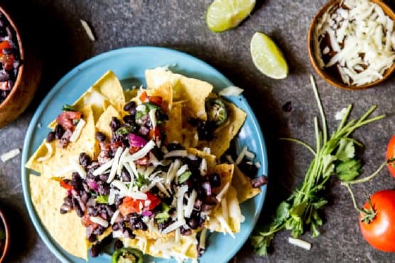 Instant Pot Black Bean Nachos