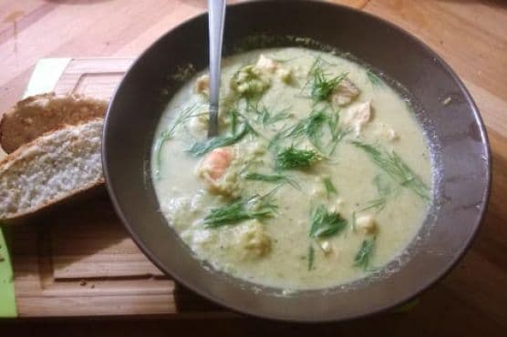 Omega-3 Creamy Leek Soup