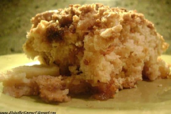 Apple Graham Cracker Coffee Cake