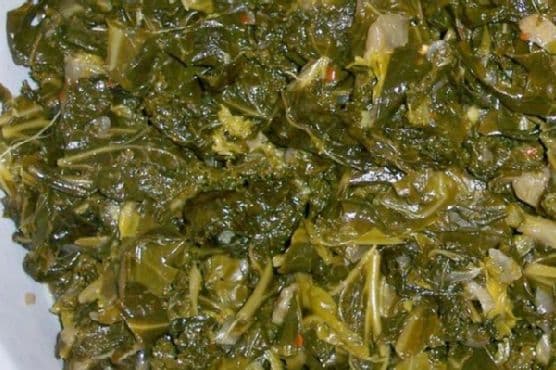 Auntie Naynay’s Spicy Greens