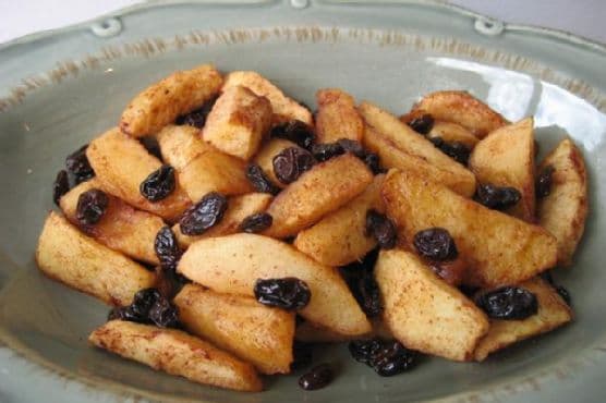 Baked Cinnamon Apple Slice Snack