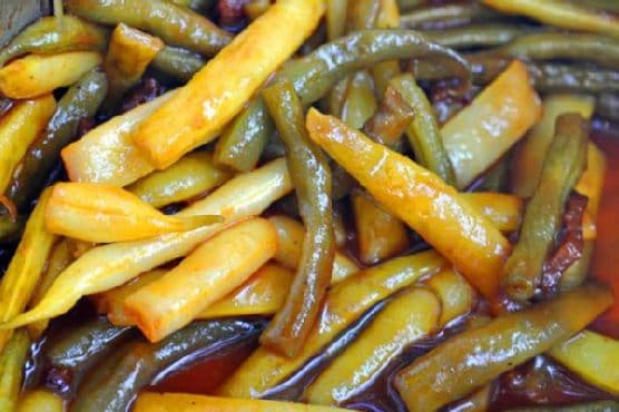 Barbecued Green Beans