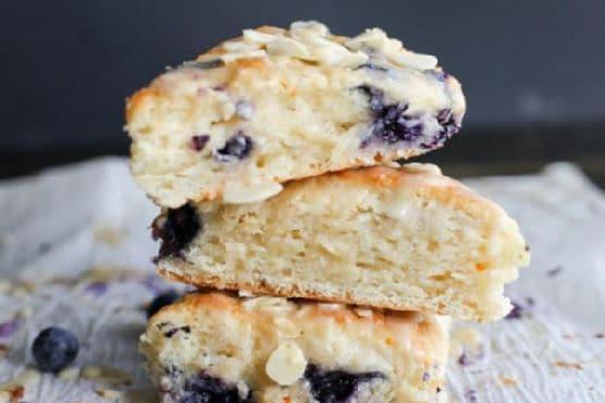 Blueberry & Orange Maple Scones