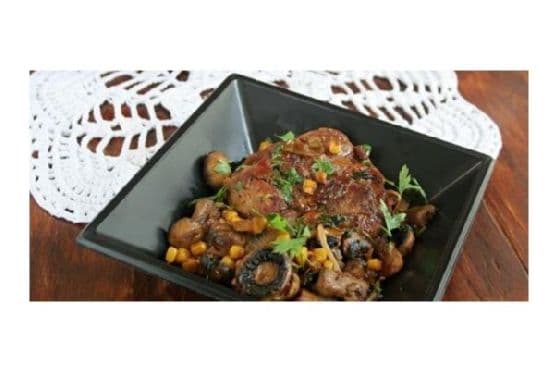 Chicken In Soy Sauce With Vegetables