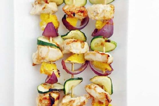 Chicken Orange Skewers