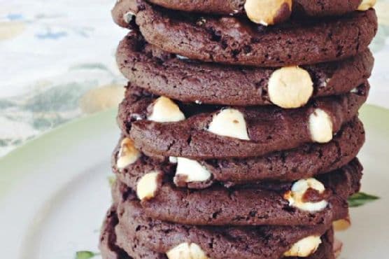 Chocolate Fudge Cookies