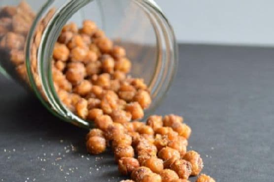 Cinnamon & Sugar Roasted Chickpeas