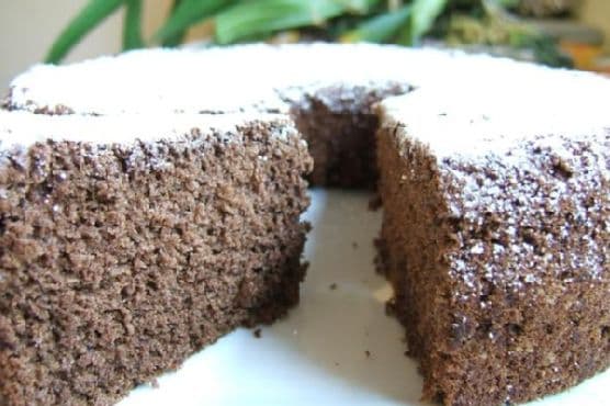 Cocoa Chiffon Cake