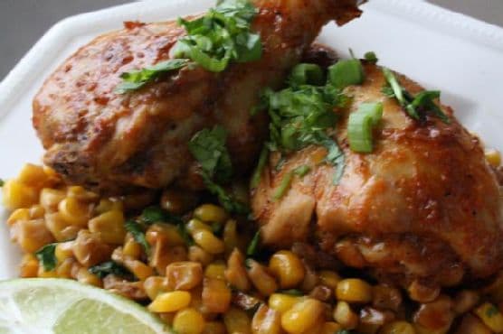 Cumin and Paprika Rubbed Chicken Drumsticks