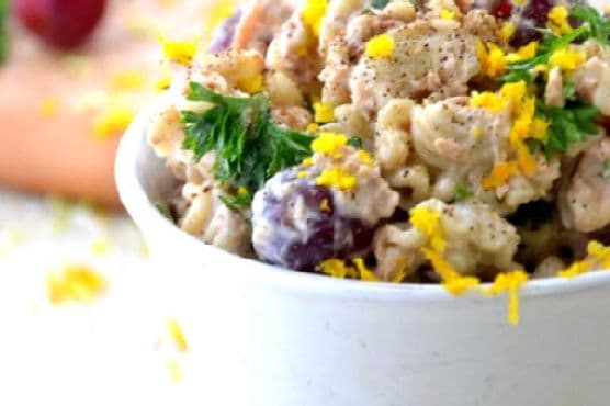 Easy Gluten Free Vegetarian Pasta Salad