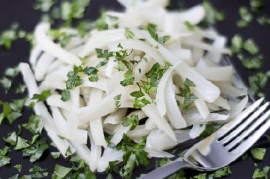 Fennel Side Dish With Garlic and Parsley