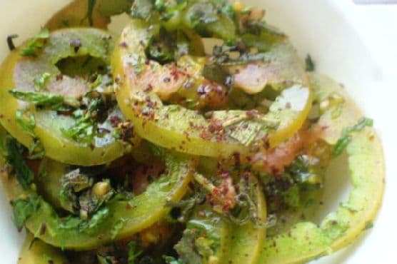 Green Tomato Salad