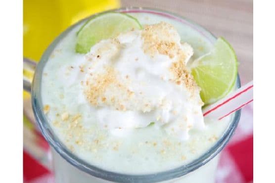 Healthy Key Lime Pie Milkshake
