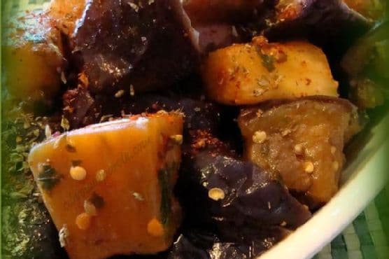 Sauteed Italian Eggplant Side Dish