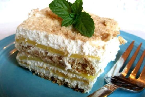 Mango-Refrigerator Cake