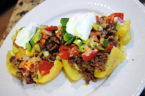 Mexican Stuffed Potatoes