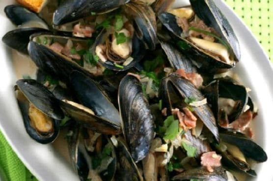 Mussels in Irish Ale