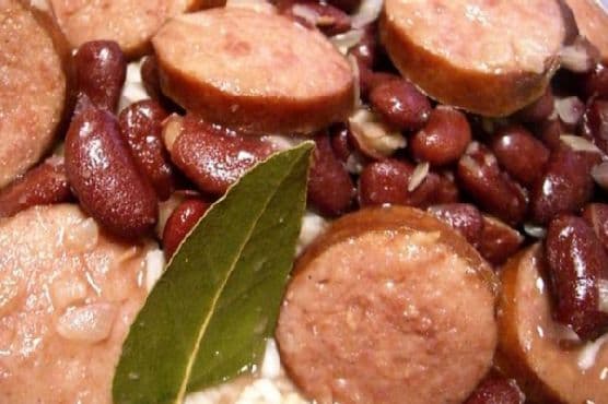 New Orleans Red Beans and Rice with Andouille Sausage