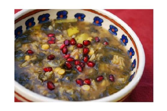 Pomegranate Soup (Ash-E Anar)