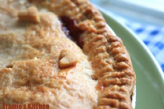 Quick Apple Ginger Pie