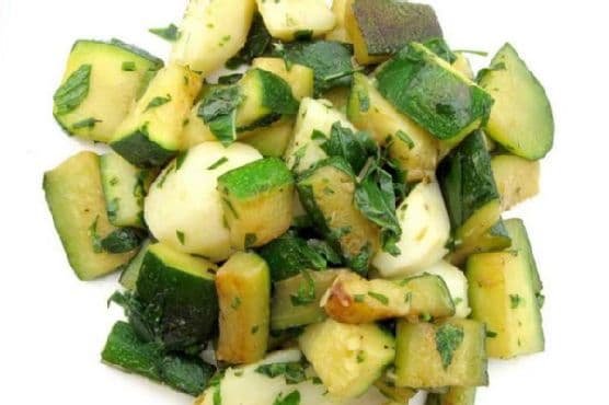 Refreshing Zucchini and Potatoes