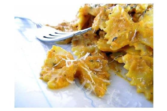 Roasted Carrot Cream Pasta