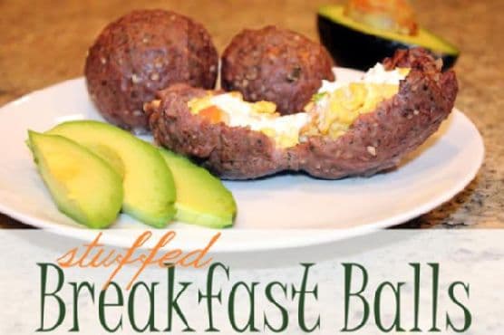 Stuffed Breakfast Balls