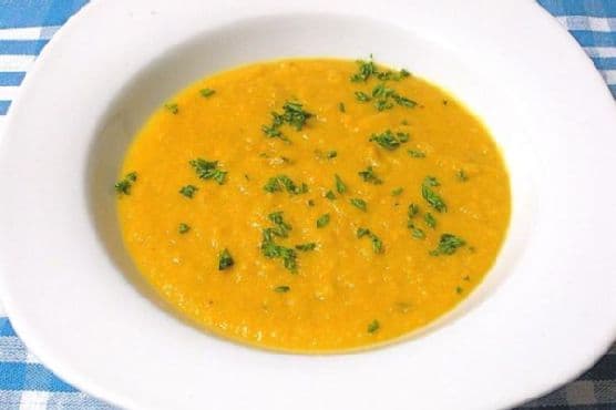 Sweet Potato, Squash and Apple Soup