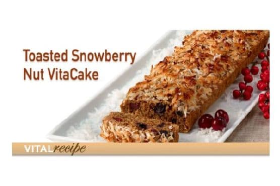 Toasted Snowberry Nut Cake