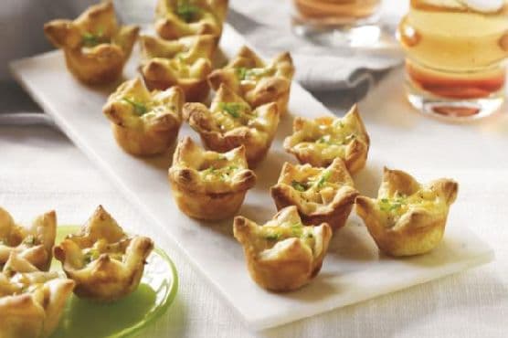 Turkey and Brie Puff Pastry Bites