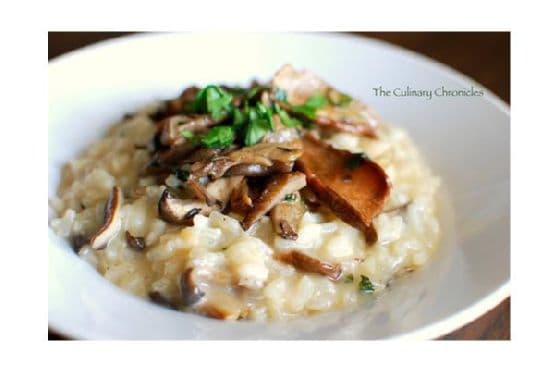 Unctuous Mushroom Risotto