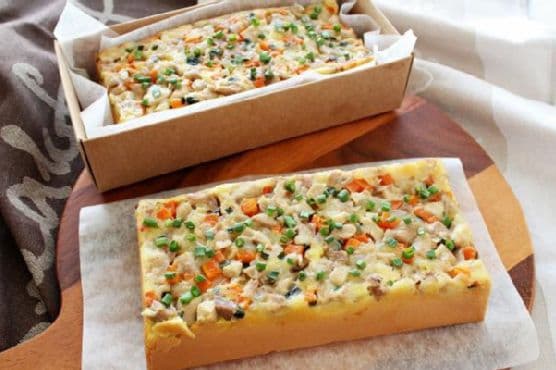 Upside Down Chicken Cake