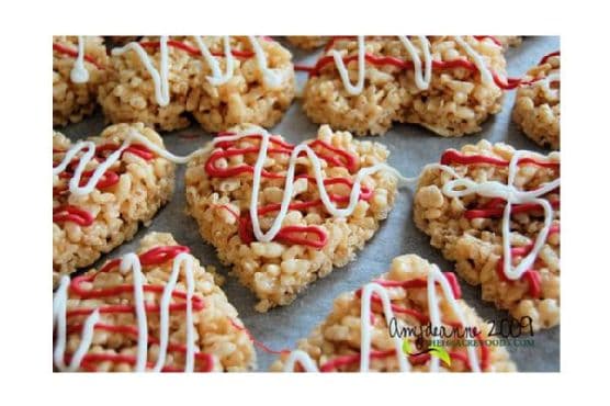 Valentines Day Crispy Treats
