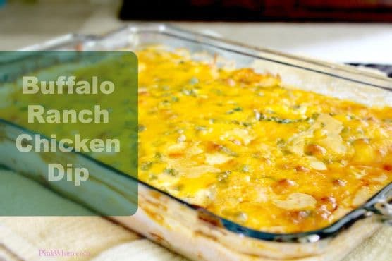 Buffalo Ranch Chicken Dip