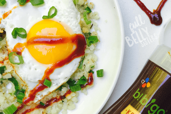 BBQ Gochujang Cauliflower Fried Rice