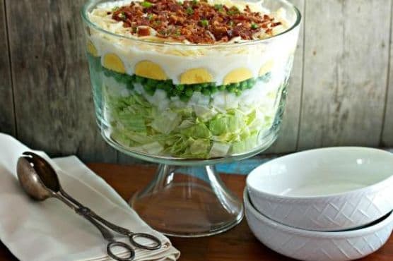 Easy 7 Layer Salad Side Dish