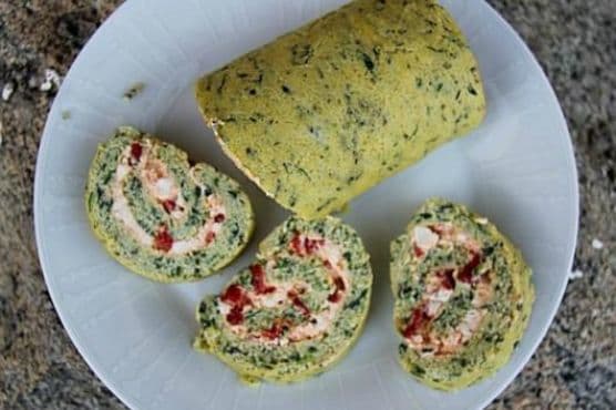 Zucchini Feta Roulade