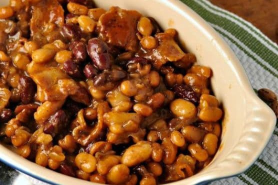 Clays Famous Three Bean Casserole