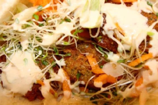 Falafels With Tahini Sauce