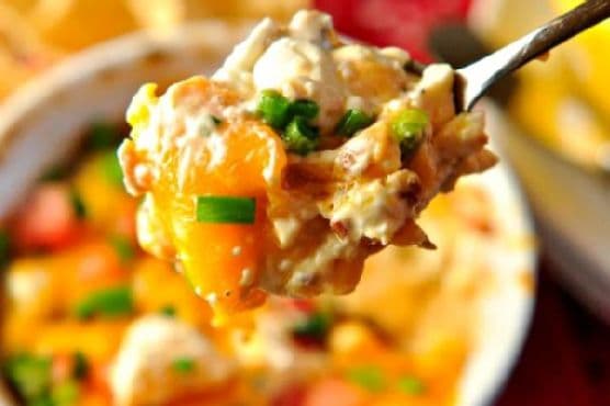 Hot Cheesy Bacon Party Dip