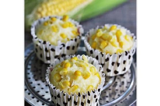 Japanese Steamed Sweetcorn Bun