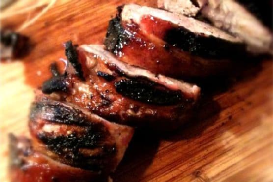 Maple Glazed Bacon Wrapped Pork Tenderloin