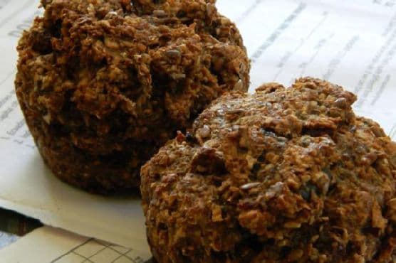 Moist Vegan Spelt Bran Muffins