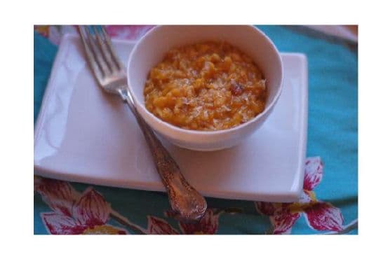 Nutmeg and Rosemary Butternut Squash Risotto