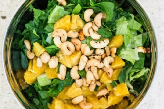 Orange Cashew Salad